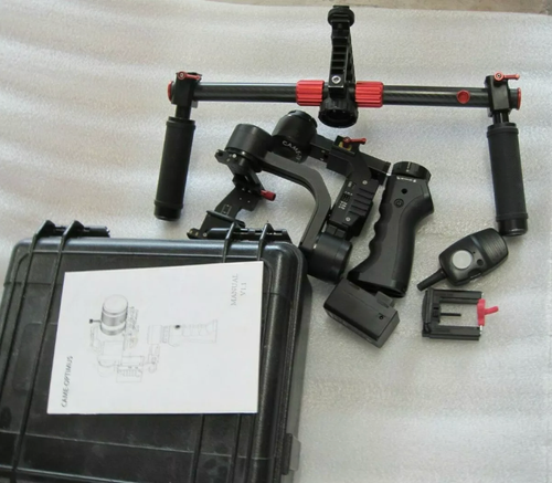 Came TV Optimus 3-Achsen-Gimbal mit Ständer, Dual-Griff und Hartschale - Picture 11 of 12