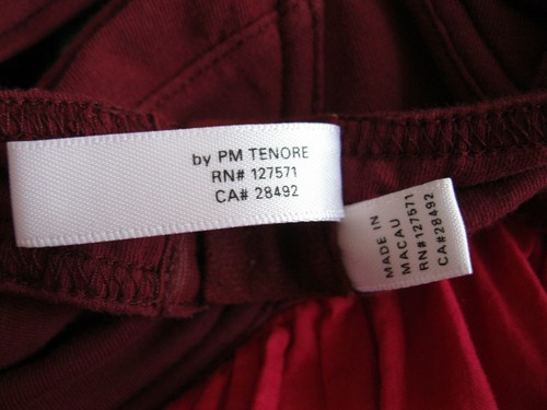 RVCA UNDERWIRE Bra Top Shirt Size M Medium 8 Red Pink Cotton Festival Casual - Picture 7 of 8