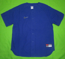 Nike SB x MLB Skate Baseball Jersey Deep Royal Blue - Men's Sz Large DQ6282-455