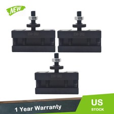 3Pcs BXA #2 250-202 Quick Change Turning Facing & Boring Tool Post Holder