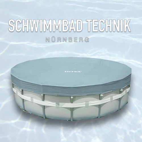 Intex ABDECKPLANE für FRAME-POOL Ø 488cm Schwimmbadabdeckung - Bild 6 von 6