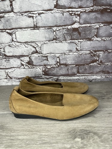 Arche Laius Damen-Ballerinas sandfarben hellbraun Nubukleder niedriger Absatz Größe 40 EU/9,5 M US - Bild 12 von 19