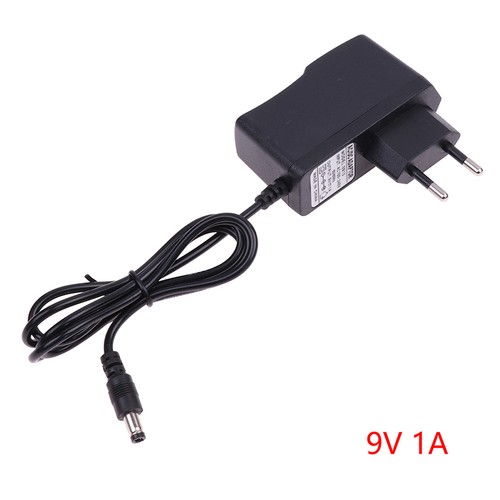 AC DC 9V 1A 1000ma Power Adapter Supply EU Plug Reverse Polarity Charger Adaptor - Picture 6 of 7