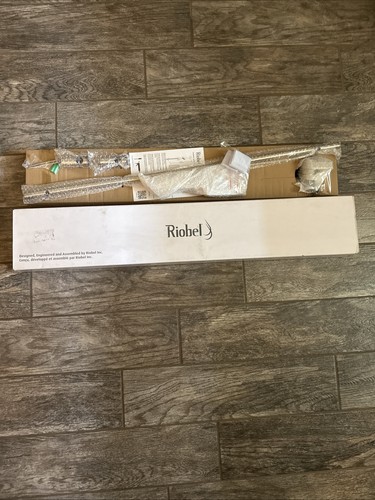 Riobel Handshower Set w/ 36” Slide Bar & 3-Function 2.0 GPM Hand Shower-B Nickel - Picture 5 of 5