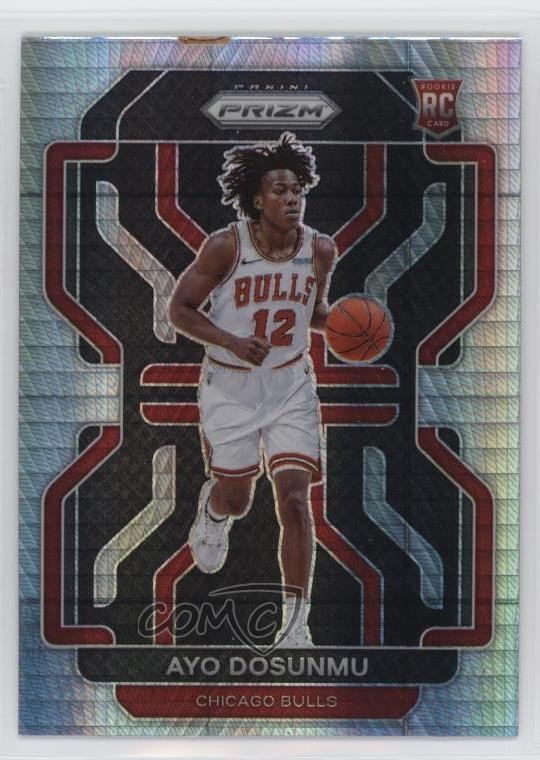 2021-22 Panini Prizm Hyper Prizm Ayo Dosunmu #271 Rookie RC