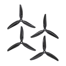 HQProp 6X3X3V1S 6030 6 Inch 3-Blade Propellers Set (2x CW / 2x CCW) Poly Carbona