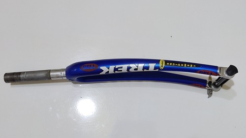 Vintage 90s Trek OCLV Carbon Fiber Blue Rennrad Gabel 1" Gewinde 15cm Gabelschaft - Bild 2 von 20