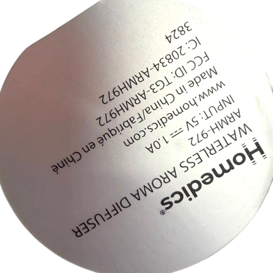 Homedics SereneScent ARMH-972 Fabric Diffuser Beige Used Good - Image 4 of 4