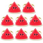 8pcs Watermelon Napkin Rings Fashion Simple Fruit Series Watermelon Shape