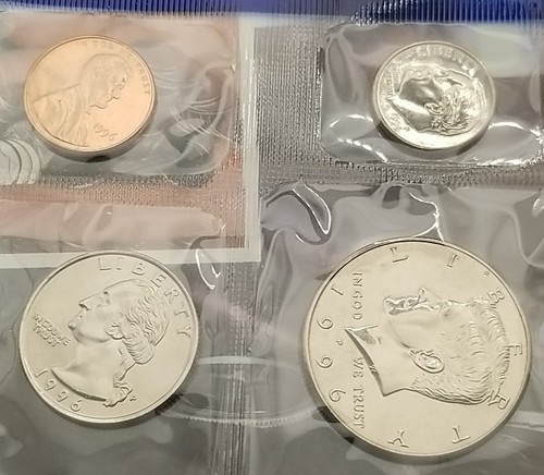 1995 & 1996 P&D United States Mint Uncirculated Coin Sets #3800 - Picture 16 of 22