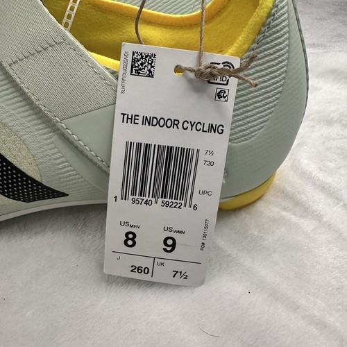 Zapato de ciclismo Adidas The Indoor para hombre’s 8 para mujer’s 9 como nuevo/amarillo GX1668 NUEVO SIN CAJA - Imagen 9 de 9
