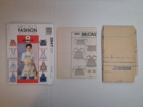 Patrón McCall - Delantales Misses (talla única) #2947 - sin cortar - Imagen 4 de 6