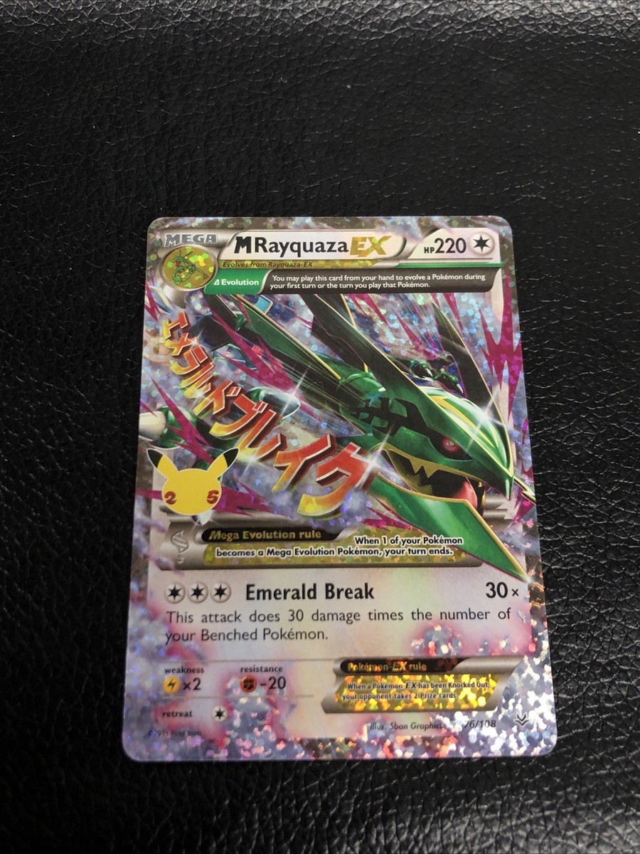 B6 Pokémon M Rayquaza EX Celebrations Classic Collection