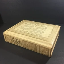 1968 Royal Publishers Holy Bible Master Reference Edition Illustrated Red Letter