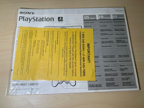 Sistema de juego Sony PlayStation PS1 - SCPH-9001 - Dual Shock - Completo - Como nuevo - Imagen 5 de 21