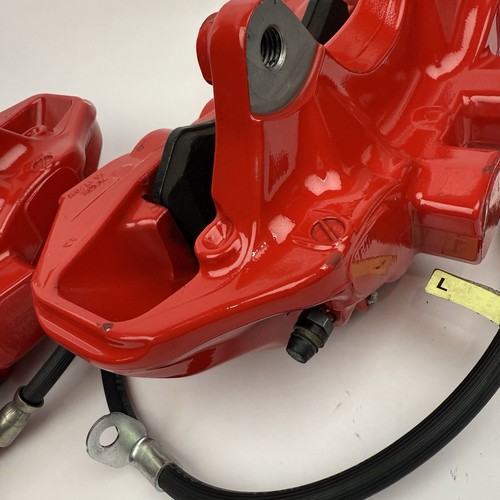 Juego de pinzas de freno delanteras Corvette C7 Z06 2015-2019 OEM L/R Brembo OEM PROBADO - Imagen 11 de 22