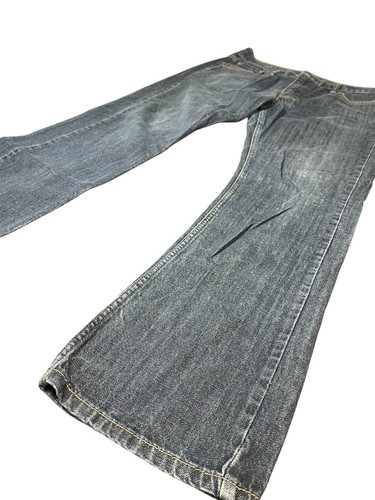 Jeans Levis 527 uomo 33x32 blu denim sbiadito bootcut western cowboy rodeo adulto - Foto 2 di 12