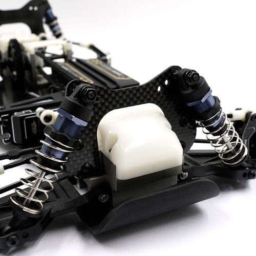 Yeah Racing YKDF-S02BK Alaun & Carbon Essential Conversion Kit schwarz für SDFW 91 - Bild 6 von 7