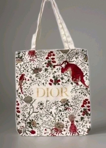 Christian Dior Tiger Pattern 2023 Model Tote Bag Novelty New - Picture 1 of 6