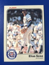 1983 Fleer Baseball Elias Sosa Detroit Tigers #342