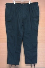 Propper Mil-Spec Tactical Black BDU Cargo Pants Trousers Size XXX-Large Regular