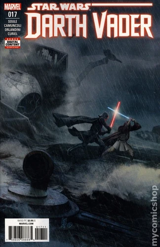 Star Wars Darth Vader #17A Camuncoli VF 2018 Stock Image