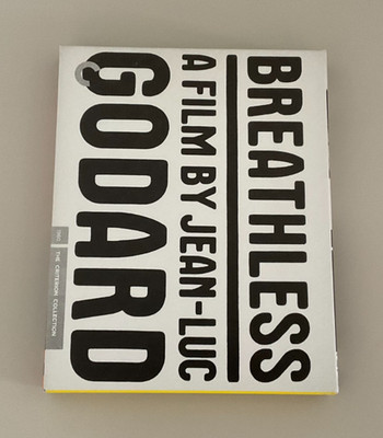 Breathless - Criterion Collection - Blu-Ray Digipak - Belmondo, Godard