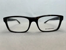 Burberry B 2138 3397 Frame Rectangular Eyeglasses Black 55 18 140 Frame Only