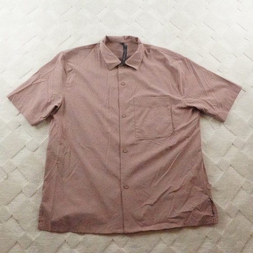Lululemon Airing Easy Camp Collar Shirt Mens Large Button Up Formal Preppy - Picture 1 of 9