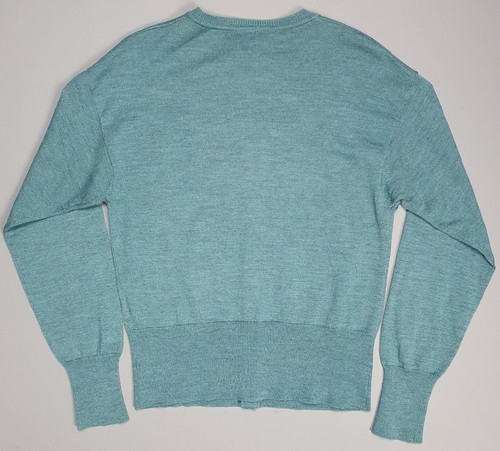 Vivienne Westwood Bea Cardigan Turquoise Blue Knitted Top Size Medium Wool - Picture 2 of 7