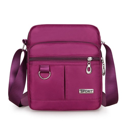 Damen Umhängetasche Messenger Bag Schultertasche Handtasche Reisetasche Urlaub - Bild 2 von 18