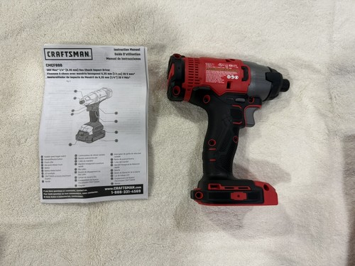 Craftsman 20volt Drill Driver, 1/4 Inch Hex Chuck Impact Driver, Tools Only - Picture 5 of 5