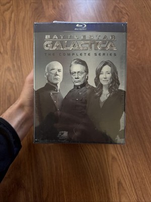 Battlestar Galactica The Complete Series Season 1-4 + The Plan (BLU-RAY) NEW