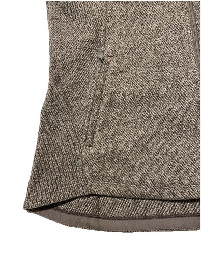 Athleta Stroll Fleece sportlich Outdoor grau durchgehender Reißverschluss Damen Jacke Größe M gebraucht, in einwandfreiem Zustand - Bild 8 von 19