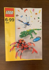 LEGO 4101 Wild Collection Creator set w/Manual No box Not Complete