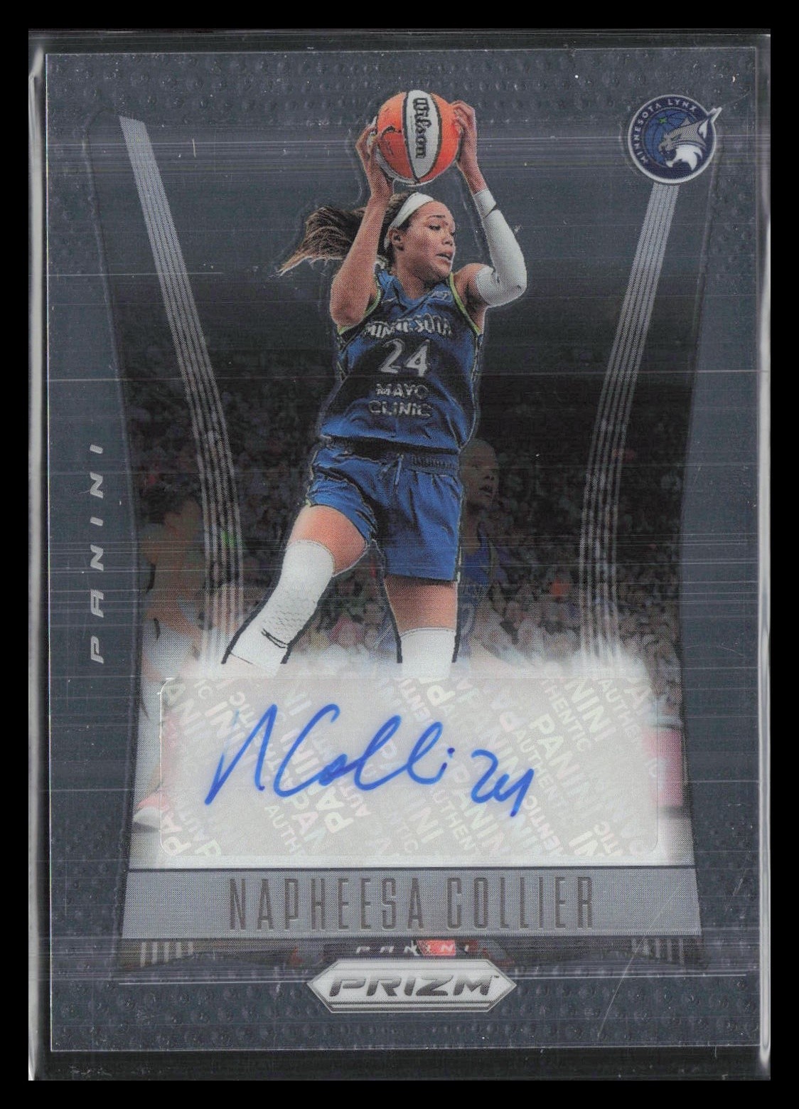 2024 Panini Prizm WNBA #TB-NC Napheesa Collier Throwback Signatures