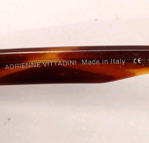 Adrienne Vittadini AV137 Italy Sonnenbrille glänzend Schildpatt dickes Gestell - Bild 5 von 7