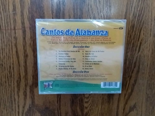 Rare- Brand New "Cantos De Albanza" CD (2004) Cedarmont Kids 15 Songs - Picture 2 of 3