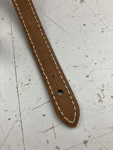 USED Live Line YMS38 suede leather guitar strap (Navy) - Picture 4 of 5