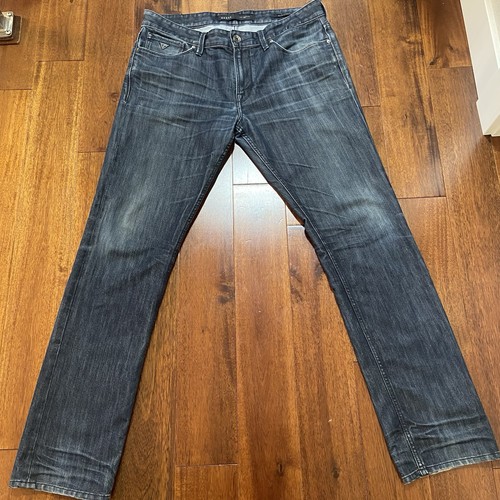 GUESS Men’s Slim Straight Jeans Size 36 Dark Wash Denim - Bild 3 von 13