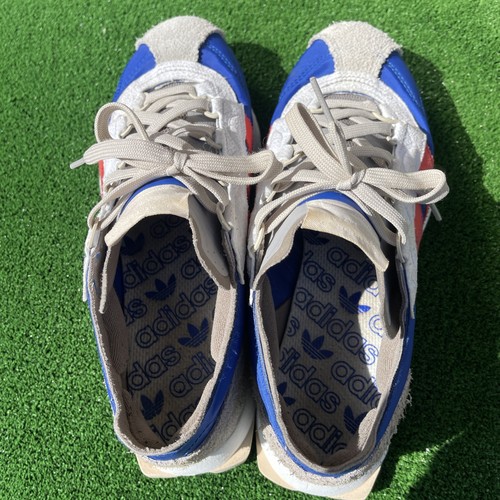 2020 Adidas SL 7600 OG Workshop Grey,Red,Royal casual 80,s Men,s Trainers UK 9.5 - Picture 11 of 15