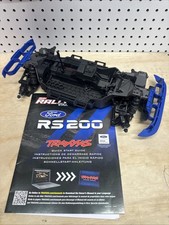 New Traxxas Mini Rally Vxl Ford Rs200 108046-1 Roller Slider Chassis Blue 020 New Traxxas Mini Rally Vxl Ford Rs200 108046-1 Roller Slider Chassis Blue 020