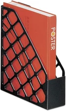 Universal 08118 Recycled Plastic Magazine File, 11 3/4 x 3 x 9 1/2, Black