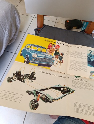 Austin mini étonnante baby 850 catalogue publicité brochure dépliant - Foto 5 di 12