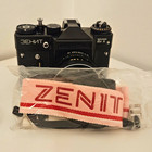 📷 Zenit-ET lustrzanka analogowa + MC Helios-77M-4 50mm f/1.8 • NOWY • ZSRR • 