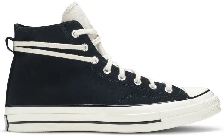 Size 10.5 - Fear of God Essentials x Converse Chuck 70 High Black