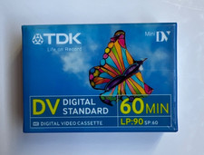 TDK Mini DV DVC Digital Video Cassette Tape LP-90/SP-60 - New Sealed