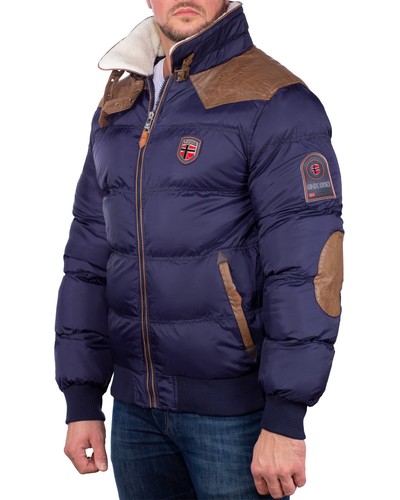Geographical Norway Herren Winterjacke Thermo Wind Wasser Kältefest Passform Schnee - Bild 12 von 14
