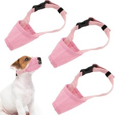 Dog Muzzle Small Dogs Breathable Adjustable Puppy Muzzles Small Dog Muzzle