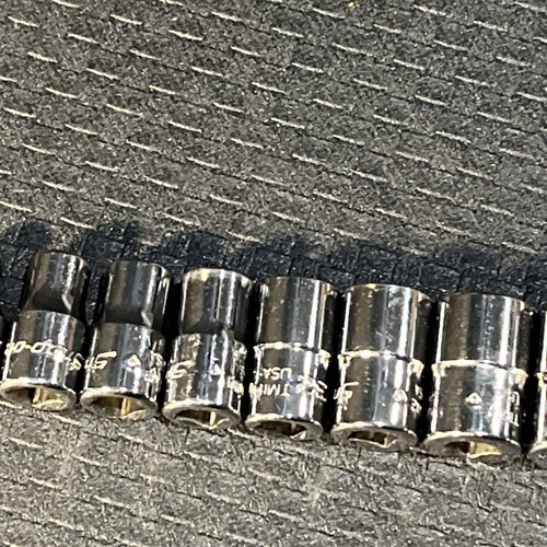 Snap-On Tools 1/4” Flank Drive 13pc SAE Standard SHALLOW 6pt Sockets 1/8-5/8 SET - Picture 16 of 18